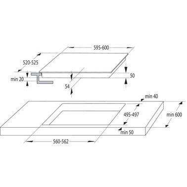 Варочная поверхность электрическая Gorenje IT643SYW  Фото №2