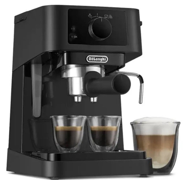 Ріжкова кавоварка еспресо Delonghi EC 230.BK  Фото №0
