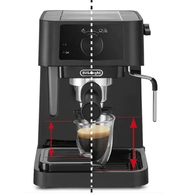 Ріжкова кавоварка еспресо Delonghi EC 230.BK  Фото №1
