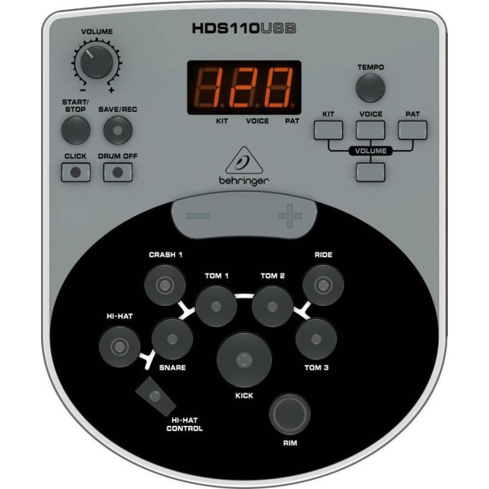 Електронна ударна установка Behringer XD8USB  Фото №1