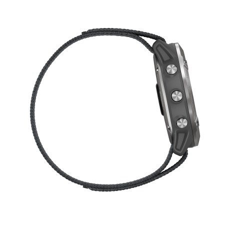 Смарт-годинник Смарт-годинник Garmin Enduro Steel with Gray UltraFit Nylon Strap (010-02408-00/10)  Фото №3