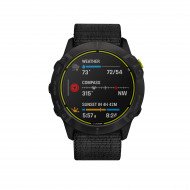 Смарт-годинник Garmin Enduro Carbon Gray Titanium with Black UltraFit Nylon Strap (010-02408-01/11)