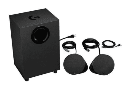 Мультимедийная акустика Logitech G560 Black (980-001301)  Фото №1