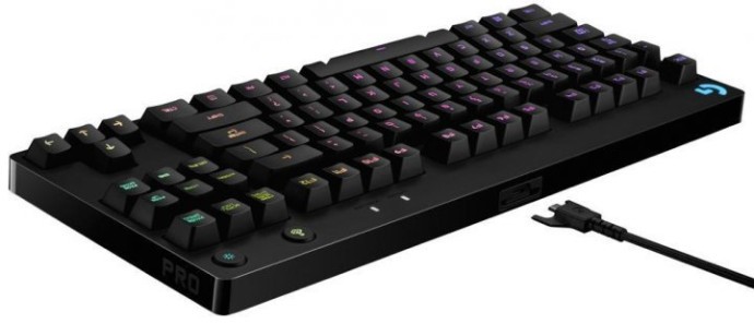 Клавиатура Logitech G PRO Mechanical Gaming USB (920-009392)  Фото №1