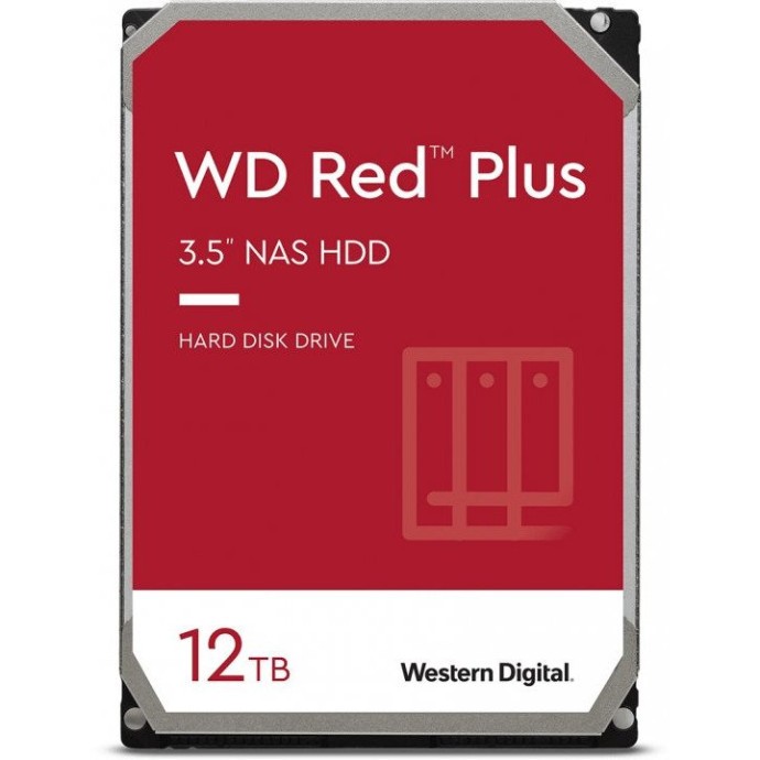 Жесткий диск WD Red Plus 12 TB (WD120EFBX)