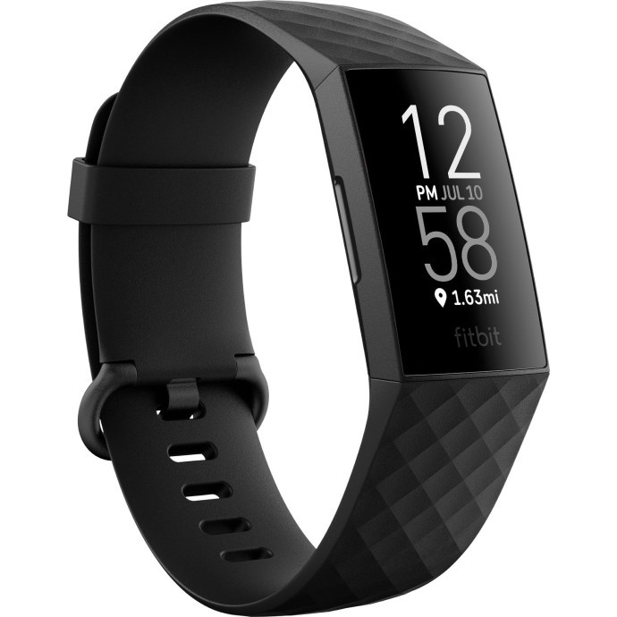 Фитнес-браслет Fitbit Charge 4 Black Classic Band/Black Tracker FB417BKBK  Фото №1