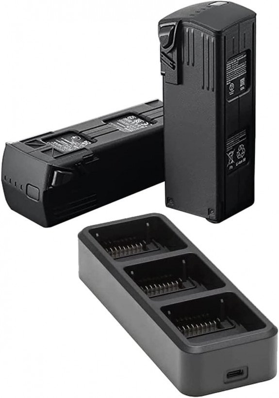 3 акумулятори та зарядний пристрій DJI Mavic 3 Enterprise Series Battery Kit (CP.EN.00000421.01)  Фото №0