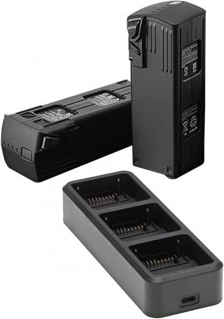 3 акумулятори та зарядний пристрій DJI Mavic 3 Enterprise Series Battery Kit (CP.EN.00000421.01)  Фото №0