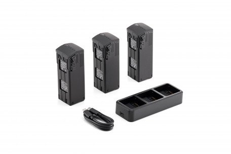 3 акумулятори та зарядний пристрій DJI Mavic 3 Enterprise Series Battery Kit (CP.EN.00000421.01)  Фото №2