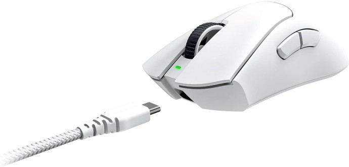 Миша Razer DeathAdder V3 PRO White (RZ01-04630200-R3G1, RZ01-04630200-R3A1)  Фото №2
