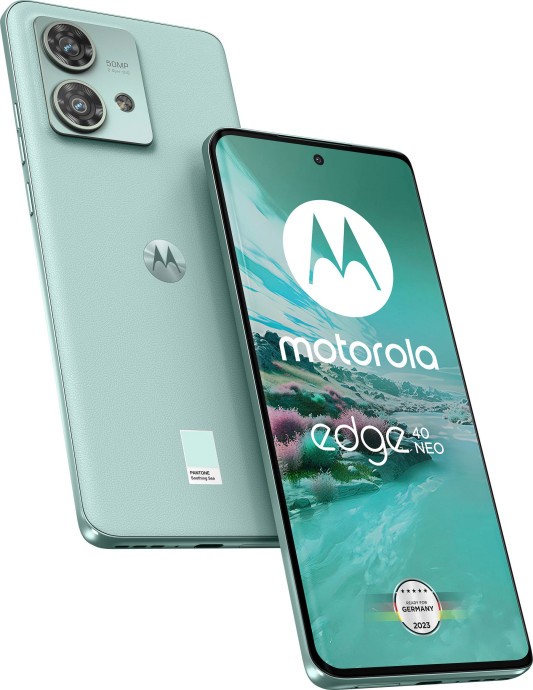 Смартфон Motorola Edge 40 Neo 12/256GB Soothing Sea (PAYH0081)  Фото №0