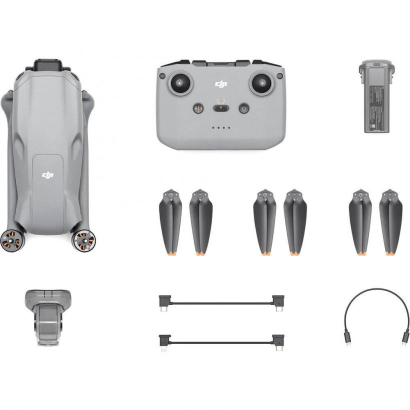 Квадрокоптер DJI Air 3 Drone with RC-N2 (CP.MA.00000691.01, CP.MA.00000691.04)  Фото №1