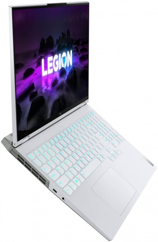 Ноутбук Lenovo Legion 5 Pro 16ACH6H Stingray/Dove Grey Metallic (82JQ010TCK)  Фото №2