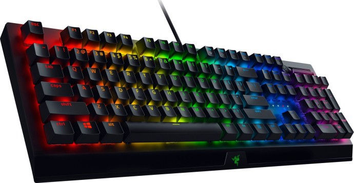 Клавиатура Razer BlackWidow V3 Razer Green Switch USB Black (RZ03-03540800-R3R1)  Фото №1