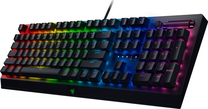 Клавиатура Razer BlackWidow V3 Razer Green Switch USB Black (RZ03-03540800-R3R1)  Фото №3