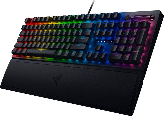 Клавиатура Razer BlackWidow V3 Razer Green Switch USB Black (RZ03-03540800-R3R1)  Фото №4