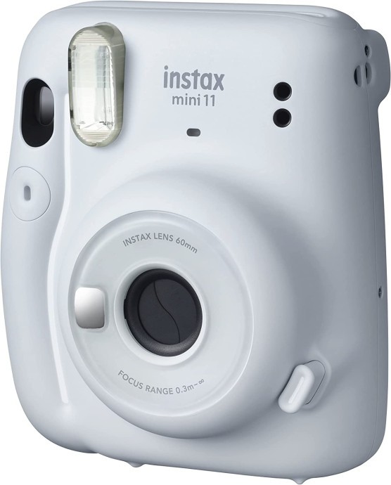 Фотокамера миттєвого друку Fujifilm Instax Mini 11 White + Чохол + Фотоплівка 10шт  Фото №0