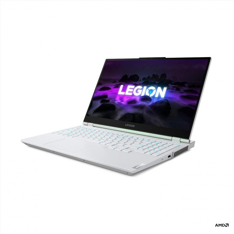 Ноутбук Lenovo Legion 5 15ACH6A Stingray/Dove Grey (82NW006KCK)  Фото №1