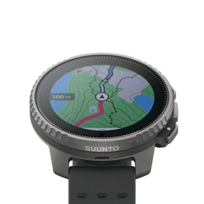 Смарт-годинник Suunto Vertical Titanium Solar Black  Фото №3