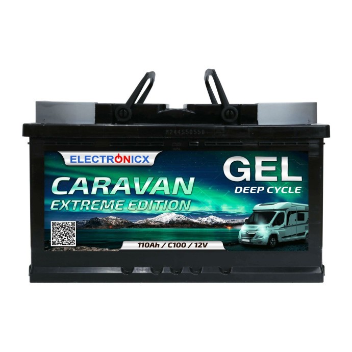 Автомобільний тяговий акумулятор Electronicx GEL-110-AH Caravan Extreme Edition  Фото №3