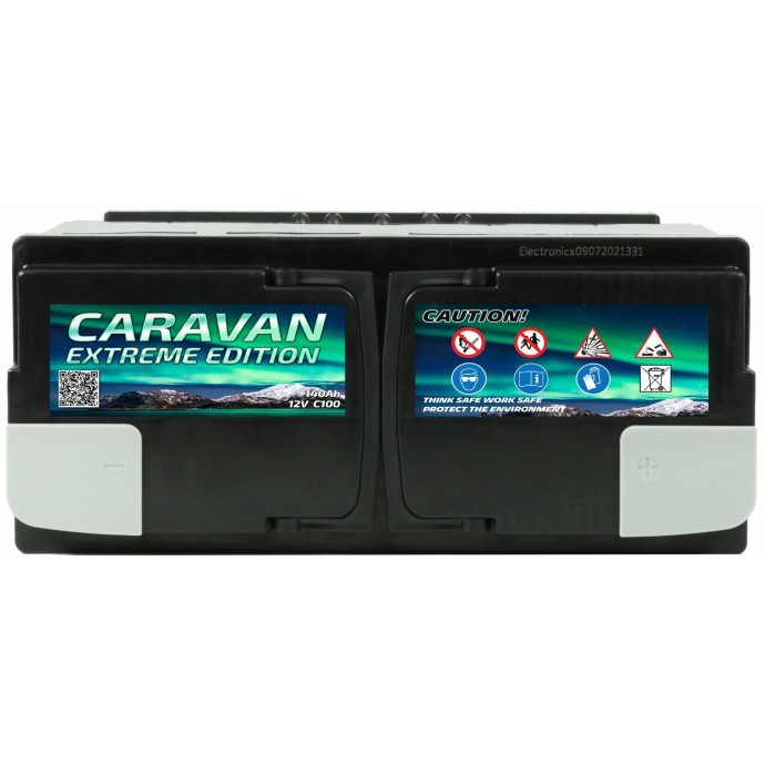 Автомобільний тяговий акумулятор Electronicx GEL-140-AH Caravan Extreme Edition  Фото №0