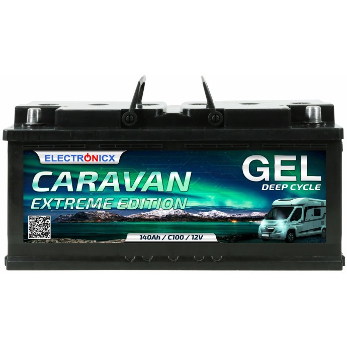Автомобільний тяговий акумулятор Electronicx GEL-140-AH Caravan Extreme Edition  Фото №3