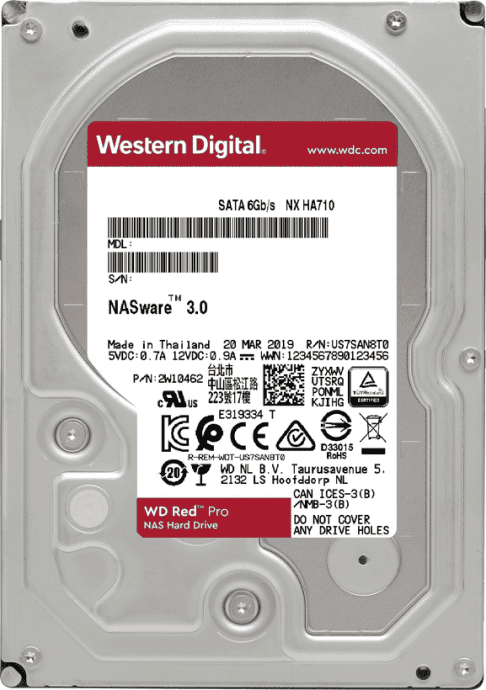 Жесткий диск WD Red Pro 12 TB (WD121KFBX)  Фото №0