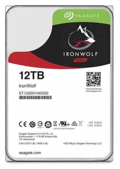 Жорсткий диск Seagate IronWolf 12 TB (ST12000VN0008)  Фото №0