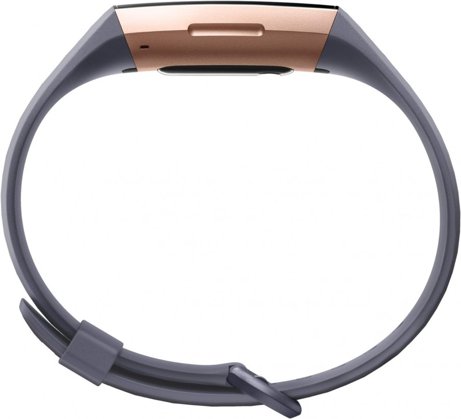 Фітнес-браслет Fitbit Charge 3 Rose Gold/Blue Gray FB409RGGY  Фото №1