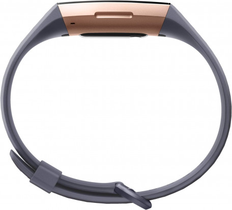 Фітнес-браслет Fitbit Charge 3 Rose Gold/Blue Gray FB409RGGY  Фото №1