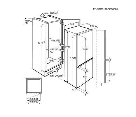 Холодильник з морозильною камерою Electrolux KNT2LF18S  Фото №0