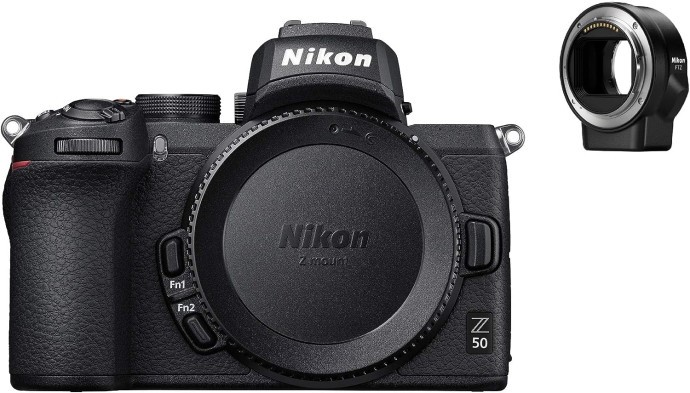 Фотоаппарат Nikon Z50 + FTZ adapter (VOA050K003)  Фото №0
