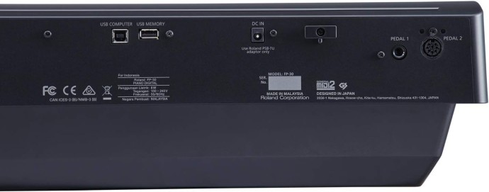 Цифровое пианино Roland FP-30  Фото №3