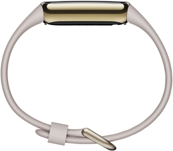 Фитнес-браслет Fitbit Luxe - Soft Gold/Porcelain White (FB422GLWT)  Фото №1