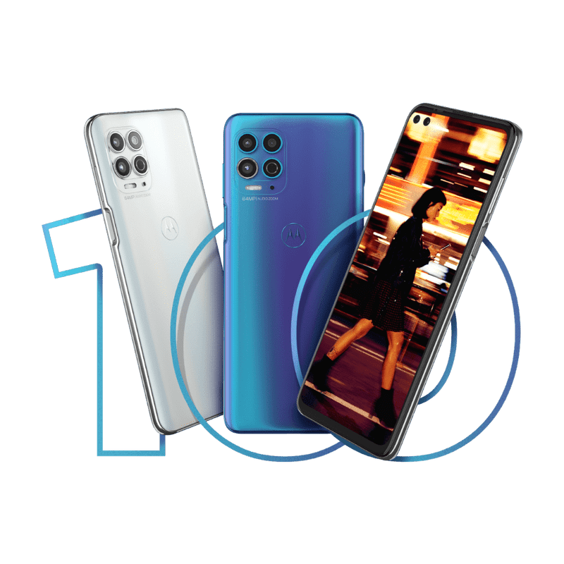 Смартфон Motorola Moto G100 8/128GB Iridescent Ocean  Фото №3