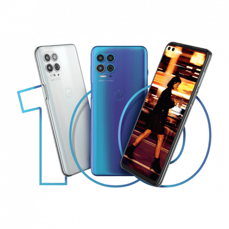 Смартфон Motorola Moto G100 8/128GB Iridescent Ocean  Фото №3