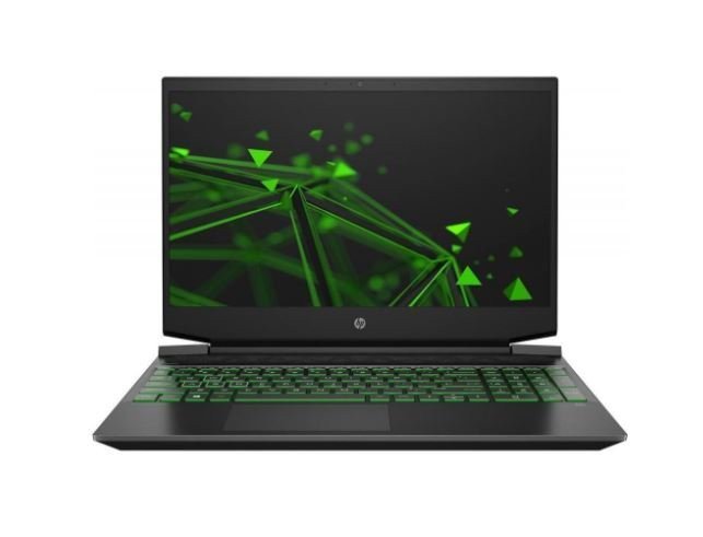 Ноутбук HP Pavilion Gaming 15-dk1010ur Shadow Black/Green Chrome (10B18EA)