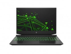 Ноутбук HP Pavilion Gaming 15-dk1010ur Shadow Black/Green Chrome (10B18EA)