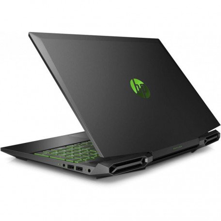 Ноутбук HP Pavilion Gaming 15-dk1010ur Shadow Black/Green Chrome (10B18EA)  Фото №1