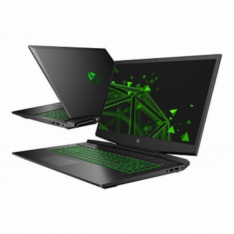 Ноутбук HP Pavilion Gaming 15-dk1010ur Shadow Black/Green Chrome (10B18EA)  Фото №3