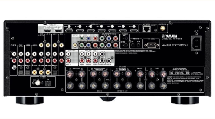 Мультимедійний AV-ресивер Yamaha RX-A1060 Black  Фото №2
