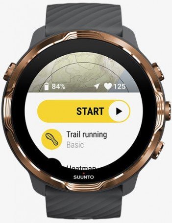 Спортивные часы Suunto 7 Graphite Copper (SS050382000)  Фото №5