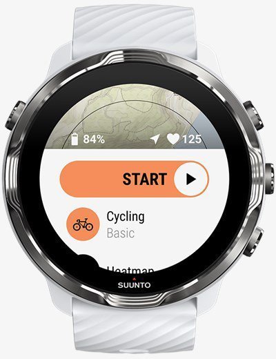 Спортивные часы Suunto 7 White Burgundy (SS050380000)  Фото №5