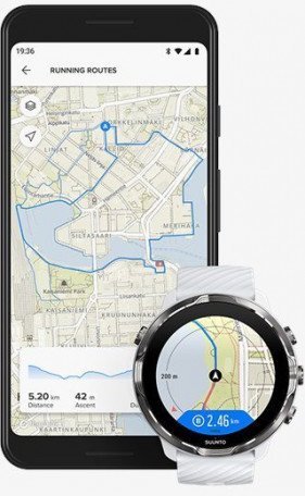Спортивные часы Suunto 7 White Burgundy (SS050380000)  Фото №6