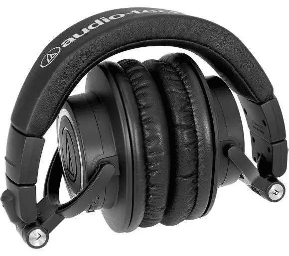 Наушники с микрофоном Audio-Technica ATH-M50xBT2 Black  Фото №2