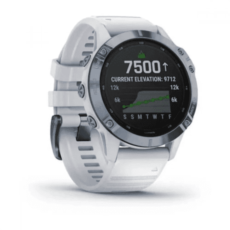 Смарт-часы Garmin Fenix 6 Pro Solar Edition Mineral Blue with Whitestone Band (010-02410-19/18)  Фото №3