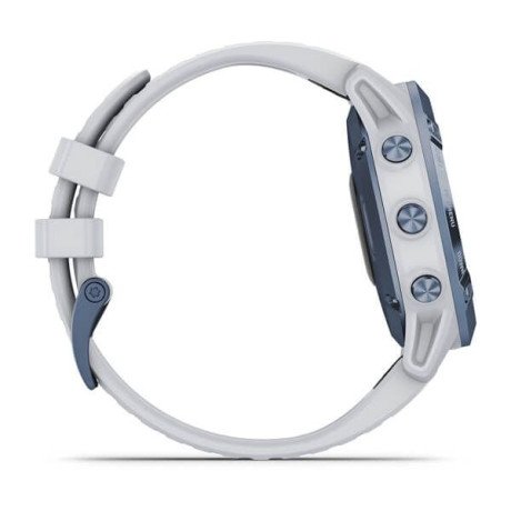 Смарт-часы Garmin Fenix 6 Pro Solar Edition Mineral Blue with Whitestone Band (010-02410-19/18)  Фото №7