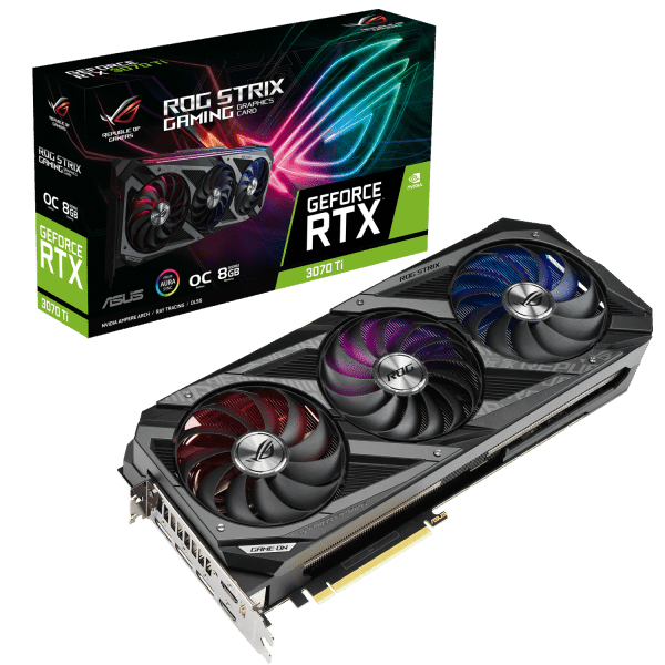 Видеокарта ASUS ROG-STRIX-RTX3070TI-O8G-GAMING