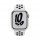 Смарт-часы Apple Watch Nike Series 7 GPS 41mm Starlight Aluminum Case w. Pure Platinum/Black Nike Sport Band (MKN33)  Фото №0