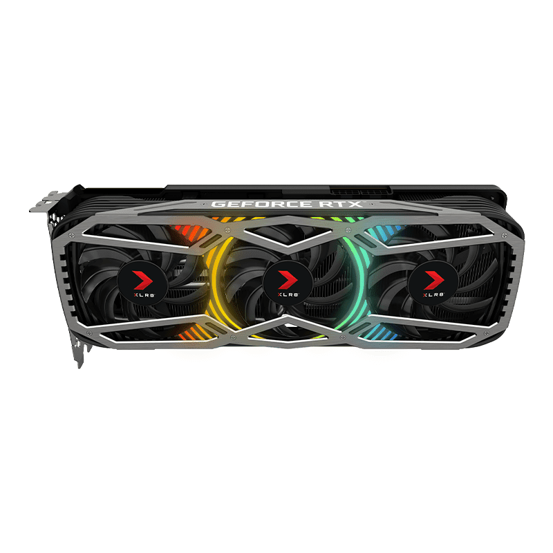 Відеокарта PNY GeForce RTX 3080 Ti 12GB XLR8 Gaming REVEL EPIC-X RGB Triple Fan (VCG3080T12TFXPPB)  Фото №0